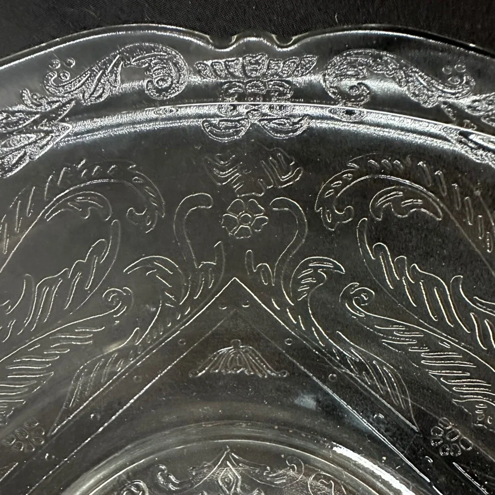 Indiana Glass 'Recollection '9 3/8
